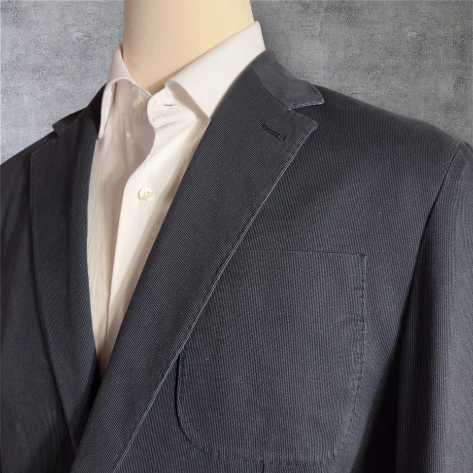 Blazer Abrigo Deportivo Chaqueta 3XL (46R) Azul PETER MILLAR Para Hombres Algodón Elástico PANADERÍA Foto 4 de 4