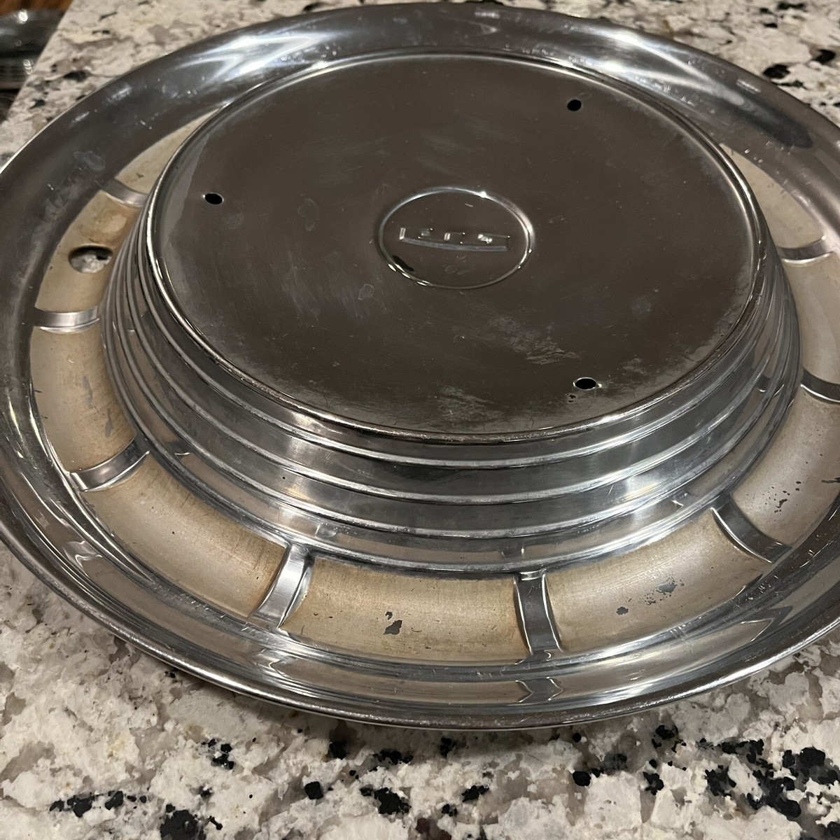 1958 EDSEL VINTAGE OEM 14” HUBCAP WHEEL COVERS Set Of 4 1959 1960