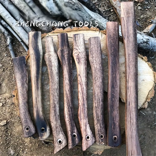 High Quality 27-43Cm Aoka Wood Carbonized Axe Handle for Tomahawk Battle Axe Sur - Picture 4 of 12