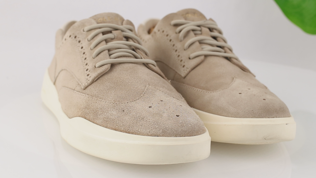 Cole Haan Mens Grand Crosscourt Sneaker Size 10.5 Tan Suede  display picture 3