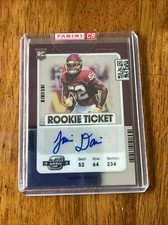 2021 Panini Contenders Optic Jamin Davis RC Washington Football Team