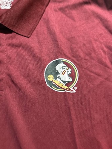 Florida State Seminoles Proedge Koszulka polo Dorosły Męska 3XL Czerwony Krótki rękaw. - Zdjęcie 2 z 9