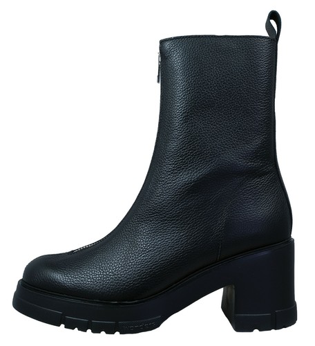 Wonders Botas De Mujer Con Tacón Piel Negro Ref.H-4420 | eBay