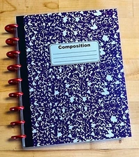Purple Composition Notebook Cover Set for use with Classic Happy Planner~