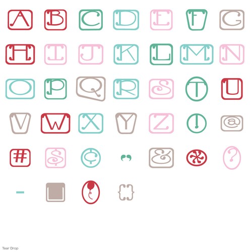 Cricut Cartridges Use with Expression, Create & Personal Cricut Machines Fonts + - 第 325/373 張圖片