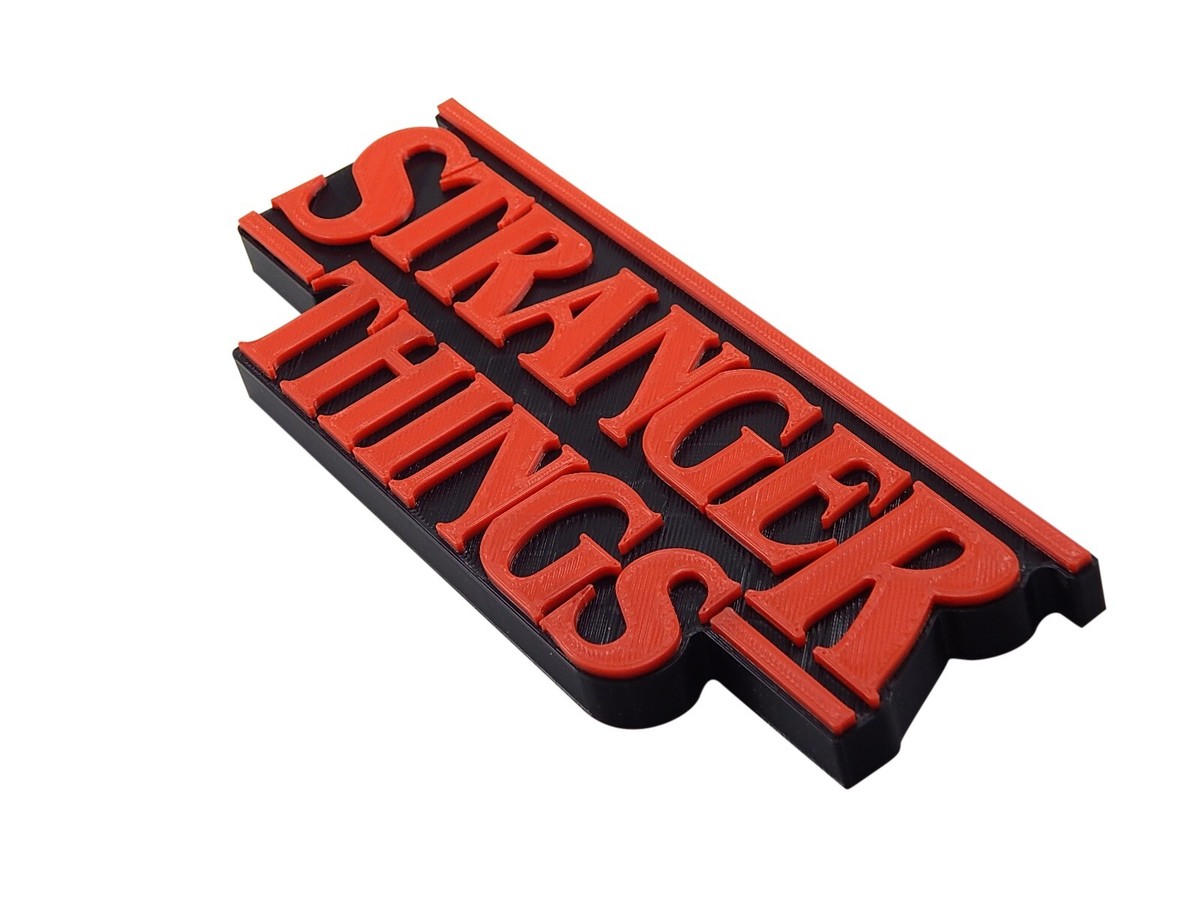 Stranger Things Shelf Sign Display Fan Gift 3D Wall Desk Art 7