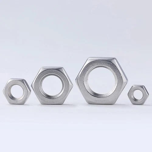 1/5/10/50 Pcs M4-M24 Fine Pitch Thin Hex Nuts Hex Screw Nuts A2 Stainless Steel - Picture 7 of 9