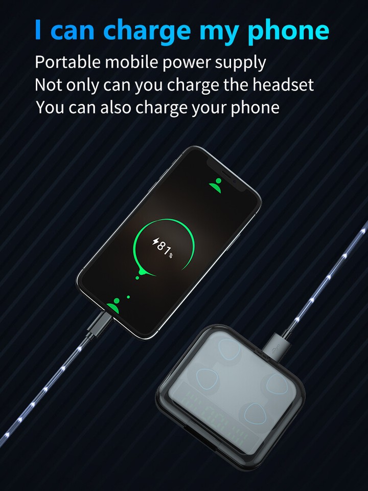 For iPhone 14 15 16 Plus/Pro Max 2Pair Wireless Bluetooth 5.1 Earphone