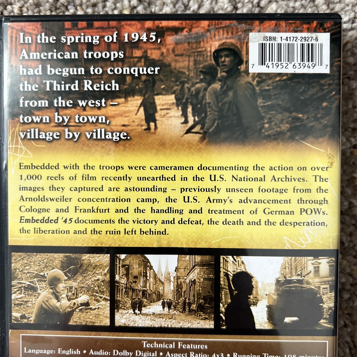 その他 Embedded 45: Shooting War in Germany [DVD] [Import] Watch Embedded 45' - Shooting War in Germany | Prime Video