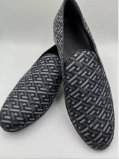 Versace La Greca Monogram Loafers Size 40 Floor Sample