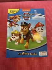 My Busy Book Paw Patrol Story Book with 9 Out Of 10 Figures and Playmat