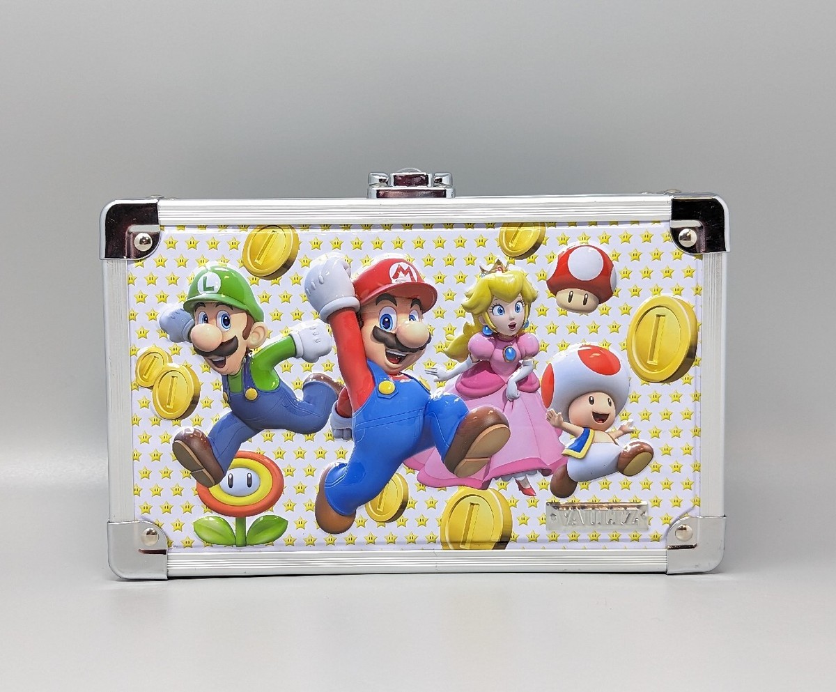 Super Mario Vaultz Locking Supply Box Luigi Yoshi Nintendo 2 Keys