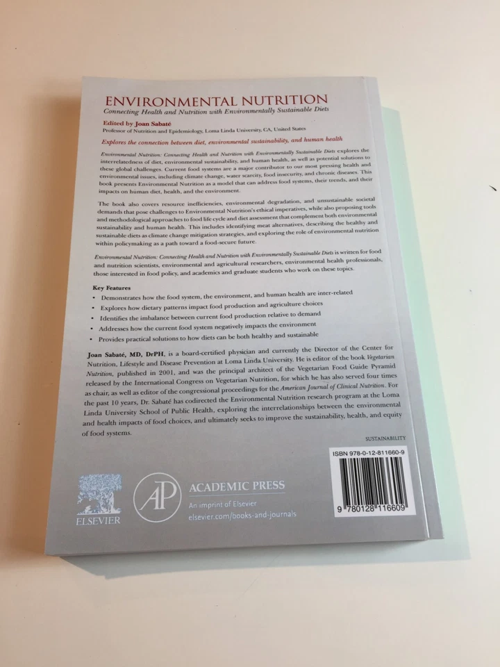 Environmental Nutrition Connecting Health and Nutrition with Environmentally - Image 2 of 4