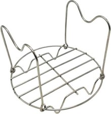 Instant Pot Duo Mini/Lux Mini/Ultra Steamer Rack Trivet with Handles for 3/5 Qt