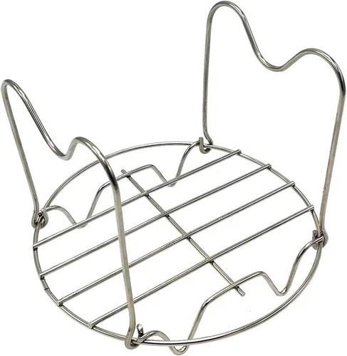 Instant Pot Duo Mini/Lux Mini/Ultra Steamer Rack Trivet with Handles for 3/5 Qt 