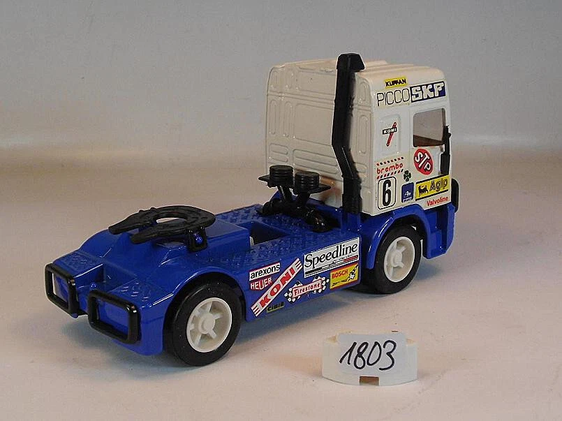 Siku 1/55 Nr. 2581 DAF Renntruck / Racing Truck mit Aufziehmotor OVP #1803 - Bild 4 von 4