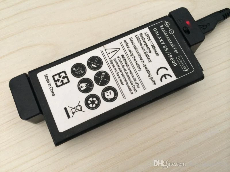 Universal External Battery Cradle Charger LED SAMSUNG S3 J3 S5 MINI i8190 i8200N - Image 4 of 4