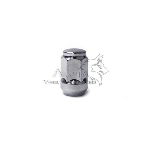 24Pc Chrome Bulge Acorn Lug Nuts 12x1.5 Tapered Conical Cone Seat - Bild 6 von 8