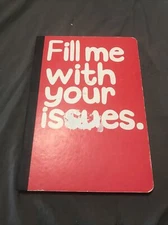 Used Personal Diary or Journal says "Fill Me With Your Issues"  