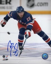 PETR PRUCHA NEW YORK RANGERS  SIGNED AUTOGRAPHED 8X10 PHOTO W/ COA
