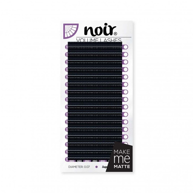 Russian Volume Lashes Noir 0.07 Pro made Mink Eyelash Extensions Matte Finish Russian Volume Lashes Noir 0.07 Pro made Mink Eyelash Extensions Matte Finish