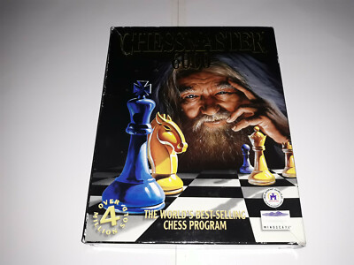 CHESSMASTER CHESS MASTER 6000   -   PC Game  Big Box  B00001
