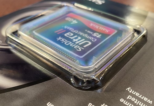 SanDisk Ultra II 4GB 15MB/s CF Compact Flash Genuine Camera Memory Card NEW - Picture 3 of 5