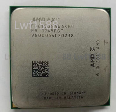 AMD FX-6100 socket AM3+ CPU processor 6C 3.3GHz FD6100WMW6KGU