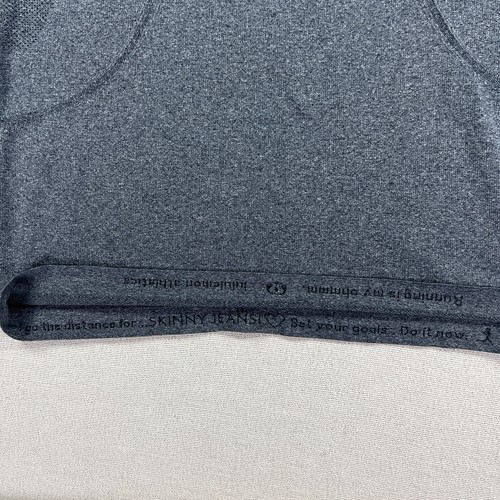 Lululemon Swiftly Tech Long Sleeve Top Women's Size 8 (S/M) Heathered Gray *READ - Picture 7 of 17