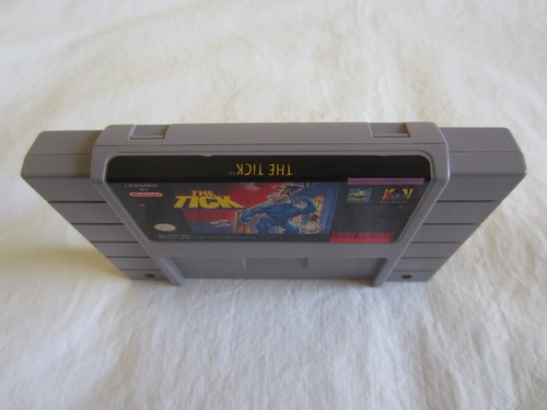 The Tick (SNES) Super Nintendo CIB Complete Box 1994 FOX RARE - Picture 17 of 19