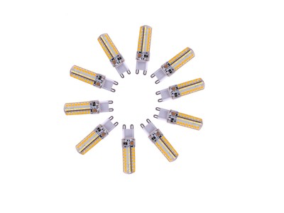 Zócalo G9 no regulable 40 SMD 2835 Led Luz Blanca Bombillas De Silicona 2.7W AC 220V