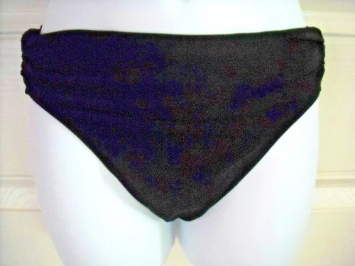 Gideon Oberson Black Underwire Push Up Bandeau Bikini Swim Swimsuit Sz 6 NWT $94 - Picture 5 of 8