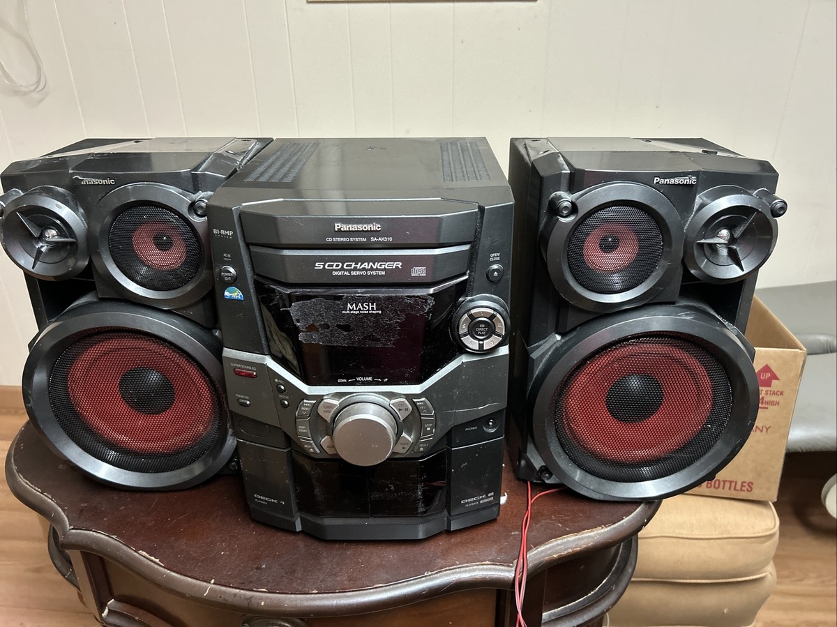 Panasonic SA-AK-310 CD stereo system missing remote | eBay