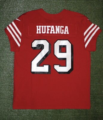 Authentic Talanoa Hufanga San Francisco 49ers Nike Vapor Elite