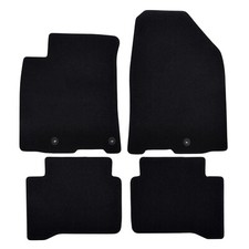 Fußmatten Automatten Für Hyundai Ioniq Hybrid 2017-19 4-Tlg Pro Velour Schwarz