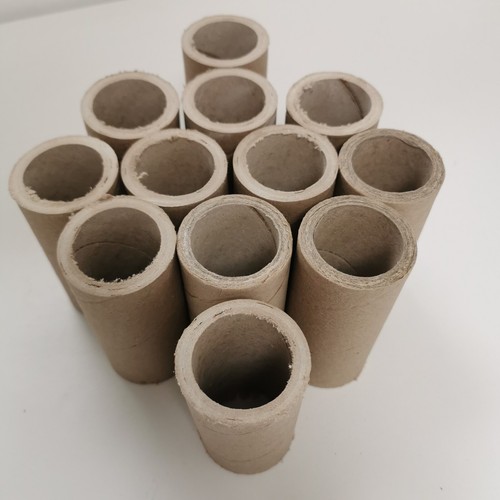 Strapazierfähige Pappröhren Kunsthandwerk Projekte Toilettenrollen 10 cm lang 5 mm dick - Bild 2 von 2