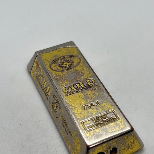 Vintage Gold Bar Lighter Ussr Cigarette Soviet Russia Rare Gas Russian Petrol - Picture 23 of 24