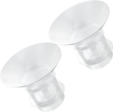 2PCS Flange Insert 19Mm Compatible with Medela/Spectra/Willow/Tsrete/Momcozy S9/