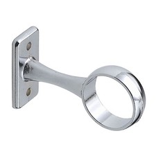 Wardrobe Rail Bracket for Centre Fixing 19mm Diameter Rail