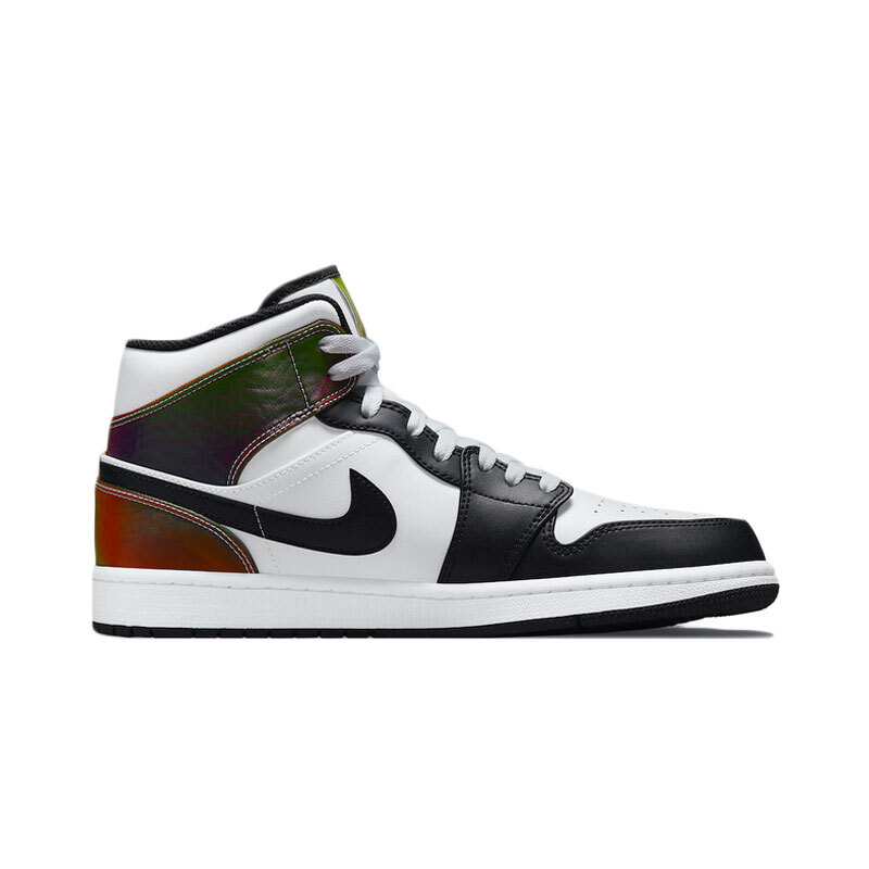 Air Jordan 1 MID SE Black/University箱あり NEW Air Jordan 1 Mid SE Men's Size 7 Black/University Red
