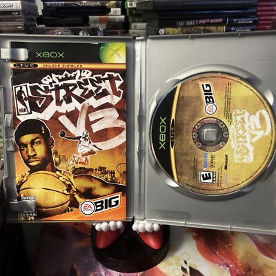 NBA Street V3 Sur Xbox – PAL FR Complet (CIB) Bon état - Livraison Offerte