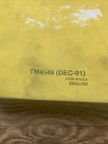 John Deere 2955 3155 Tractor Shop Service Repair Technical Manual TM4449 - Picture 4 of 20