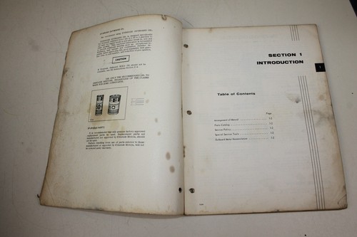 1968 Evinrude Ouboard Service Manual Starflite 100HP 100882 100883 #4487 OMC - Picture 8 of 11