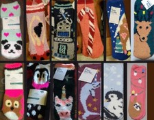 NEW Old Navy Kids one size Cozy Fuzzy Socks - select one pair from photos