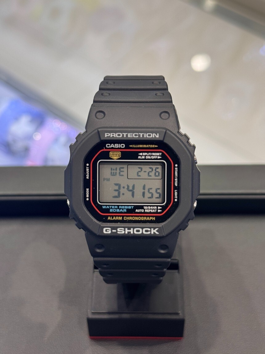 Casio G-Shock DW-5600RL-1DR Waterproof Resin Strap Men Watch