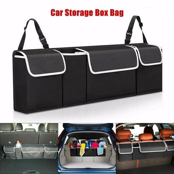 Back Seat Storage Bag 4 Pocket