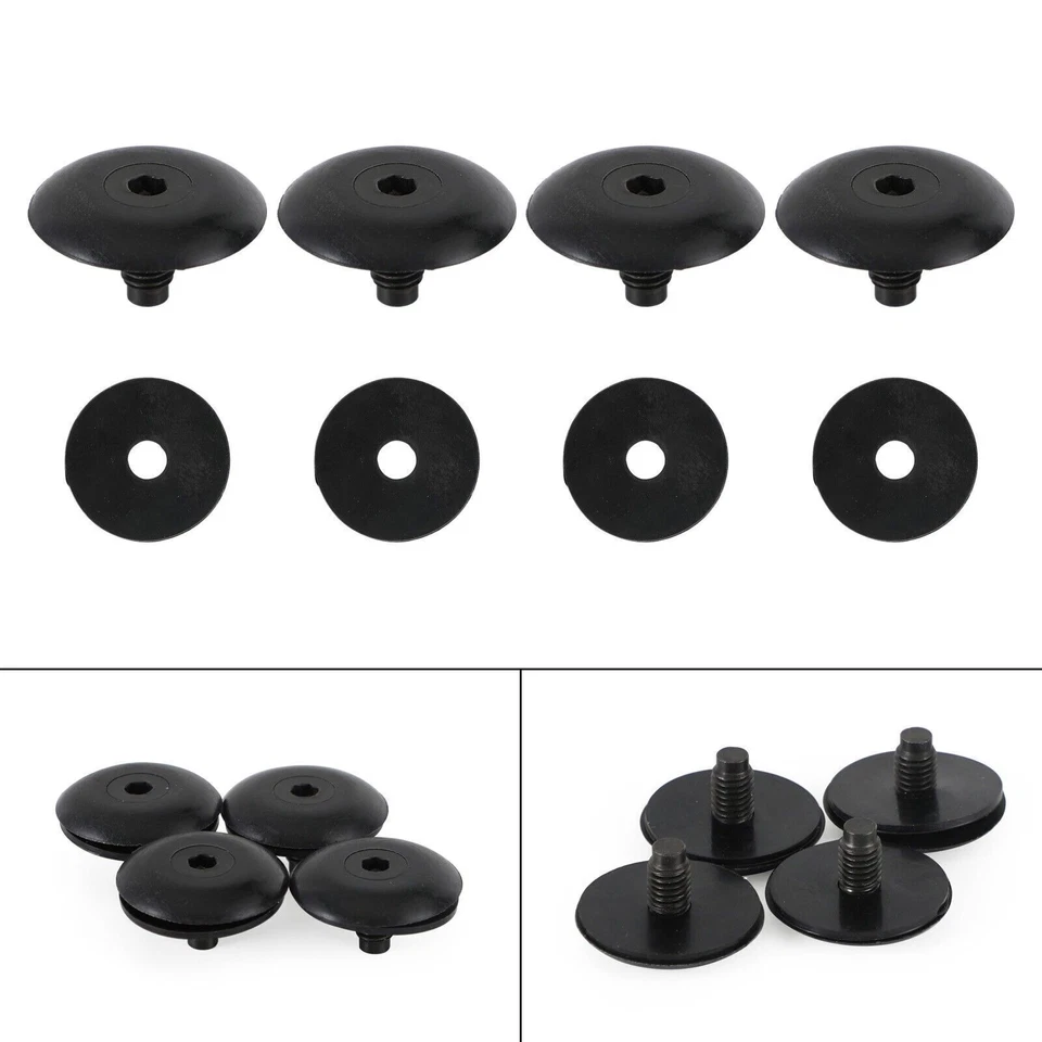 4PCS Roof Rack Hole Bolt Screw W/ Seal Gasket Fit Ford Transit Custom 2012-21 .· - Image 3 of 4