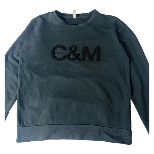 Camilla And Marc Buena Crew Sweat Jumper Women's Black Marle Size 6 - Picture 5 of 12