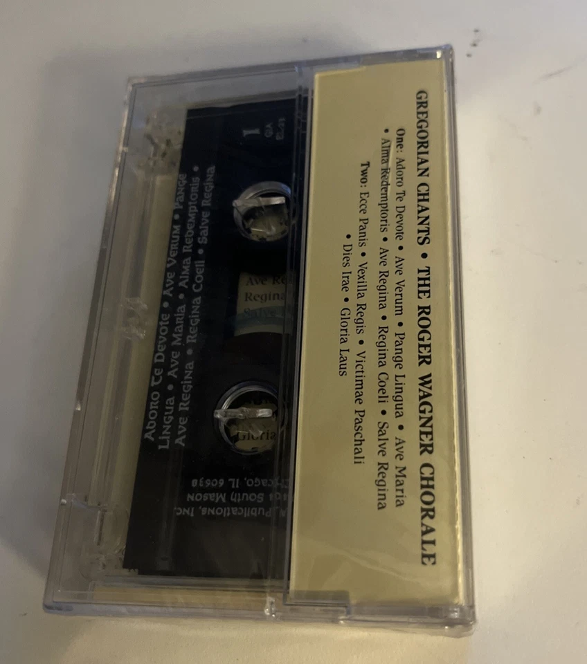 The Roger Wagner Chorale [Cassette] Gregorian Chants , Brand New Sealed - Image 2 of 4