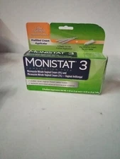 MONISTAT 3 COMBO PACK -  3 Dose Yeast Infection Treatment  Exp: 4/26